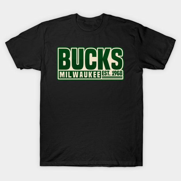 Milwaukee Bucks 01 T-Shirt by yasminkul